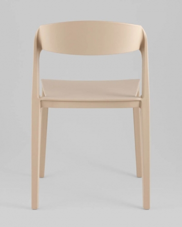 Стул Stool Group Moris пластик бежевый