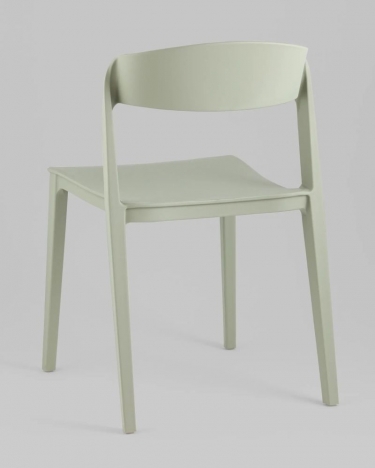 Стул Stool Group Moris пластик серо-зеленый