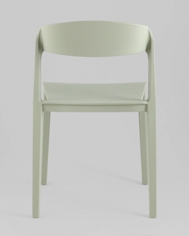 Стул Stool Group Moris пластик серо-зеленый