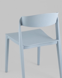 Стул Stool Group Moris пластик голубой