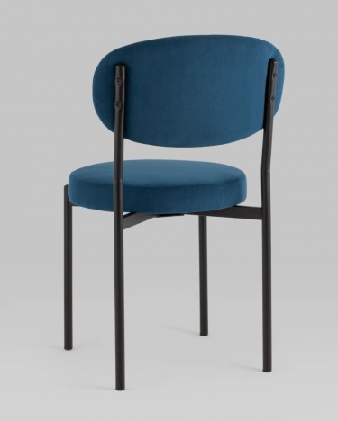Стул Stool Group Бриф SN велюр синий 4 шт