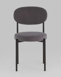 Стул Stool Group Бриф SN велюр темно-серый 4 шт