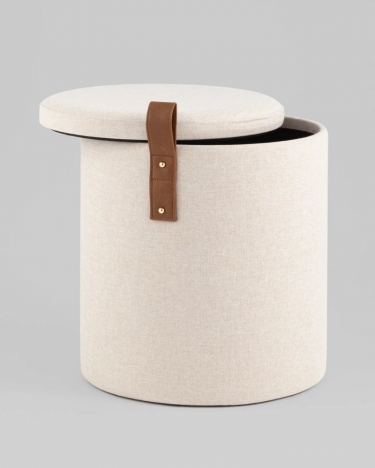 Пуф с ящиком Stool Group Эркки S белый