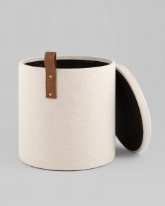 Пуф с ящиком Stool Group Эркки S белый