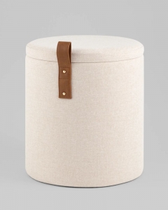 Пуф с ящиком Stool Group Эркки S белый