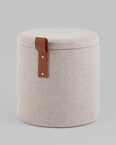 Пуф с ящиком Stool Group Эркки XS серый