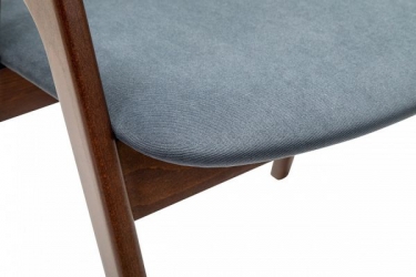 Кресло R-home Kaede К Grey/Темный орех