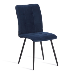 Стул обеденный Tetchair Bari велюр, 46х55х89, Blue синий