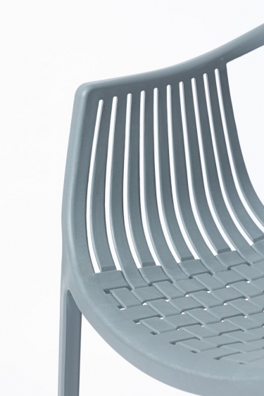 Стул пластиковый Цвет мебели ESCALATE Серый