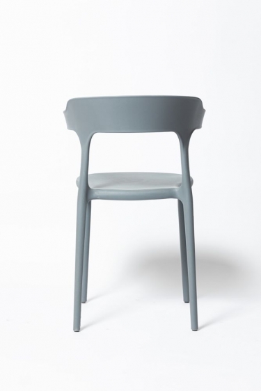 Стул пластиковый Цвет мебели Enova Серый
