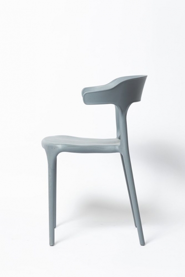 Стул пластиковый Цвет мебели Enova Серый