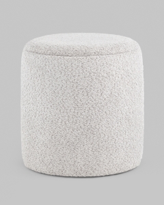 Пуф Stool Group Taks букле светло-серый