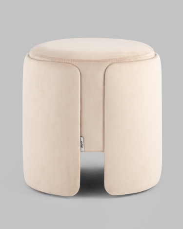 Пуф Stool Group Taks велюр молочный