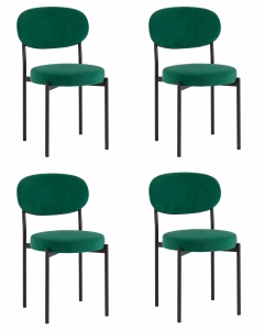 Стул Stool Group Бриф SN велюр зеленый 4 шт