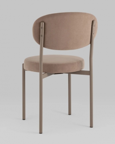 Стул Stool Group Бриф SN велюр капучино каркас капучино муар 4 шт