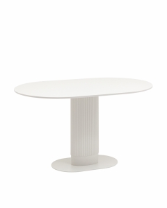 Стол овальный обеденный Stool Group Mystery 13080 белый