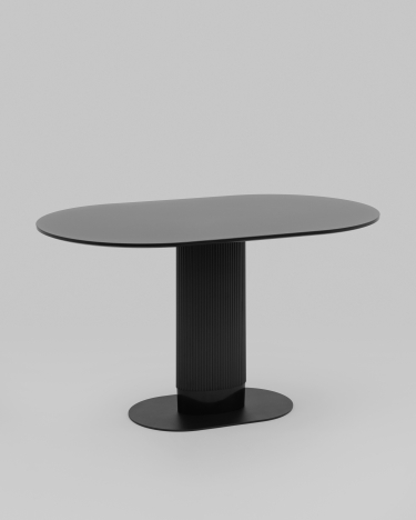 Стол овальный обеденный Stool Group Mystery 13080 черный