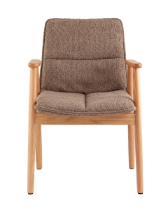 Стул обеденный Stool Group Philo с деревянными ножками коричневый