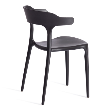 Стул TON mod. PC33 Tetchair TON mod. PC33 пластик, 48 x 48 x 74 см, черный Black 3010