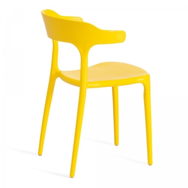 Стул Tetchair TON mod. PC33 пластик, 48 x 48 x 74 см, желтый Yellow Y-01