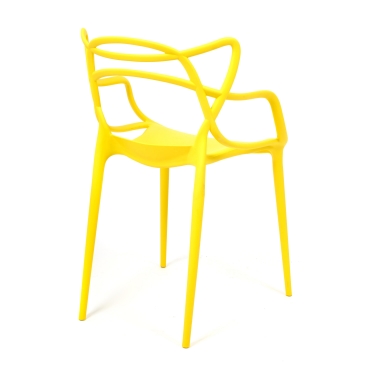 Стул Tetchair Cat Chair mod. 028 пластик, 53 x 59 x 82,5 см, желтый Yellow Y-01