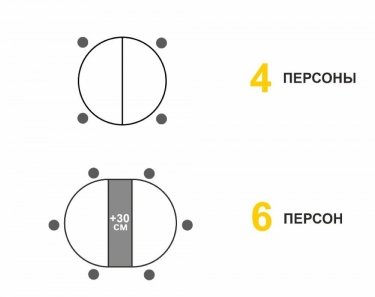 Обеденный стол Витра Орфей 51 01 Мрамор белый-Серый