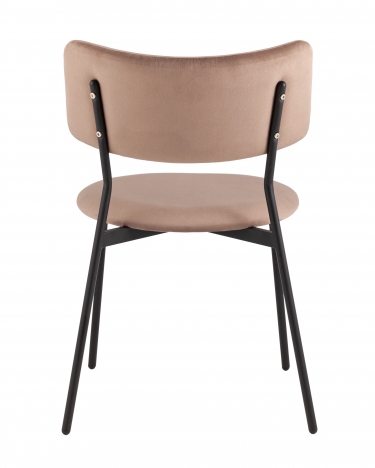 Стул Stool Group Амелия велюр коричневый