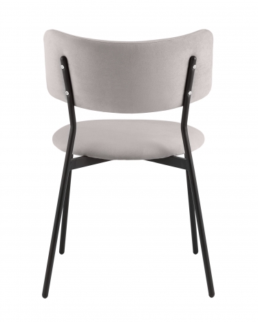 Стул Stool Group Амелия велюр светло-серый