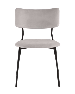 Стул Stool Group Амелия велюр светло-серый