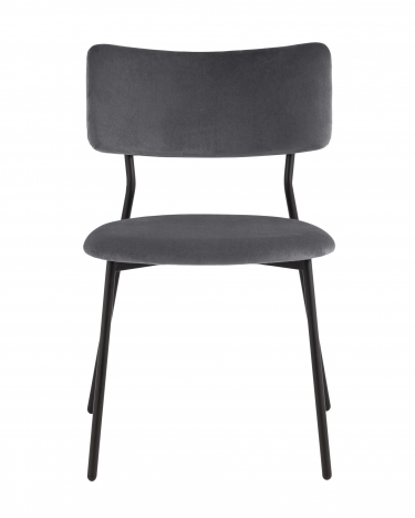 Стул Stool Group Амелия велюр темно-серый