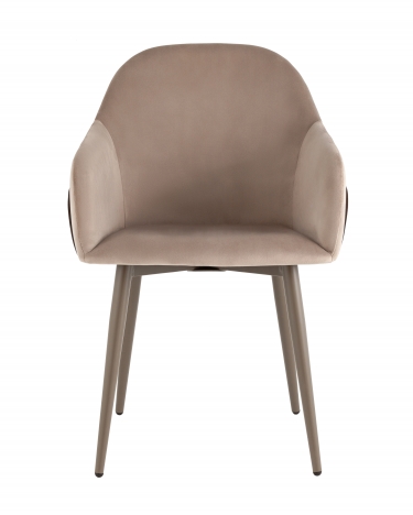 Стул Stool Group Новел NEW велюр серо-коричневый