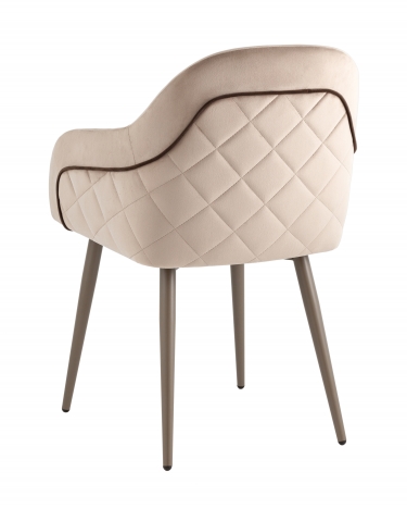 Стул Stool Group Новел NEW велюр серо-коричневый