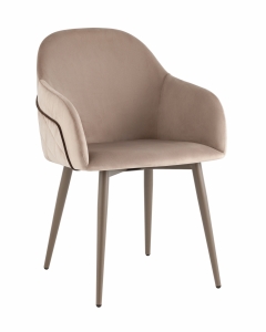 Стул Stool Group Новел NEW велюр серо-коричневый