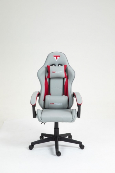 Кресло спортивное Stool Group TopChairs Phantom ткань серо-красный