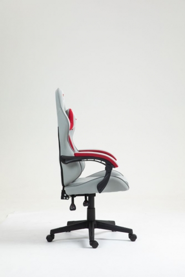 Кресло спортивное Stool Group TopChairs Phantom ткань серо-красный