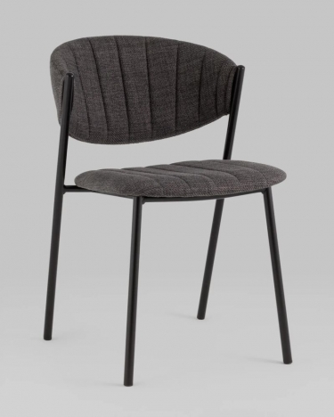 Стул Stool Group Харпер ткань рогожка темно-серый