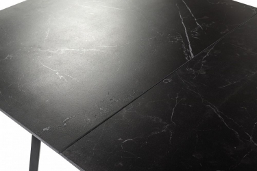 Стол R-home Роналдо раздвиж. 120-160 Темный мрамор/Бабочка