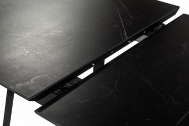 Стол R-home Роналдо раздвиж. 120-160 Темный мрамор/Бабочка