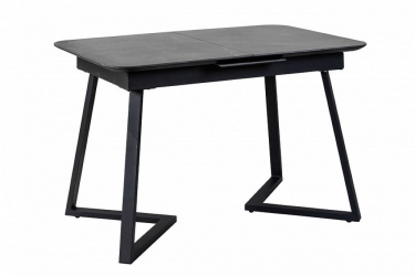 Стол R-home Роналдо раздвиж. 120-160 Темный мрамор/Бабочка