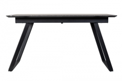 Стол R-home Пеле раздвиж. 120-160 Темный мрамор/Бабочка