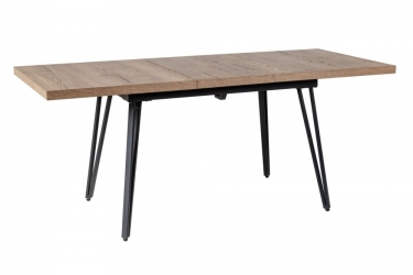 Стол R-home Диего раздвиж.120-160 Галифакс Табак/Бабочка