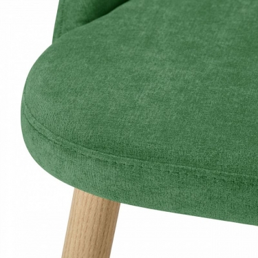 Кресло R-home Lars зеленый/нат.дуб