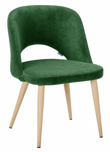 Кресло R-home Lars зеленый/нат.дуб