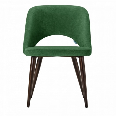 Кресло R-home Lars зеленый/т.орех