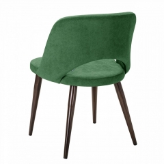 Кресло R-home Lars зеленый/т.орех