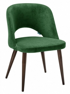 Кресло R-home Lars зеленый/т.орех
