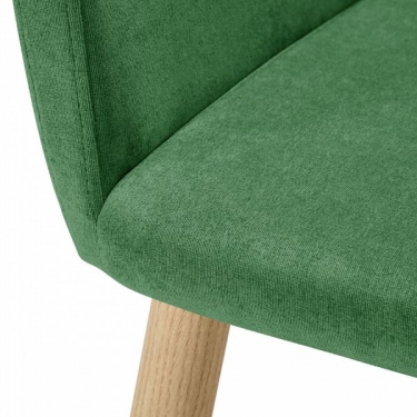 Кресло R-home Oscar зеленый/нат.дуб