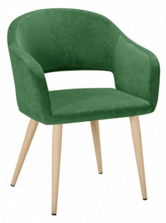 Кресло R-home Oscar зеленый/нат.дуб