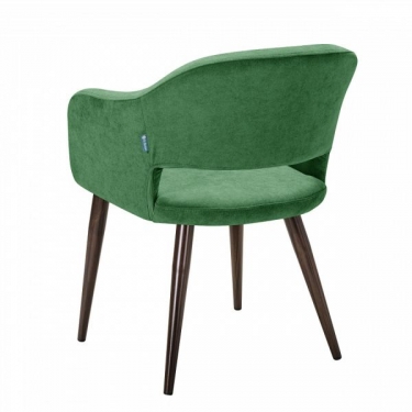 Кресло R-home Oscar зеленый/т.орех