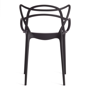 Стул Tetchair Cat Chair mod. 028 пластик, 53 x 59 x 82,5 см, черный Black 3010